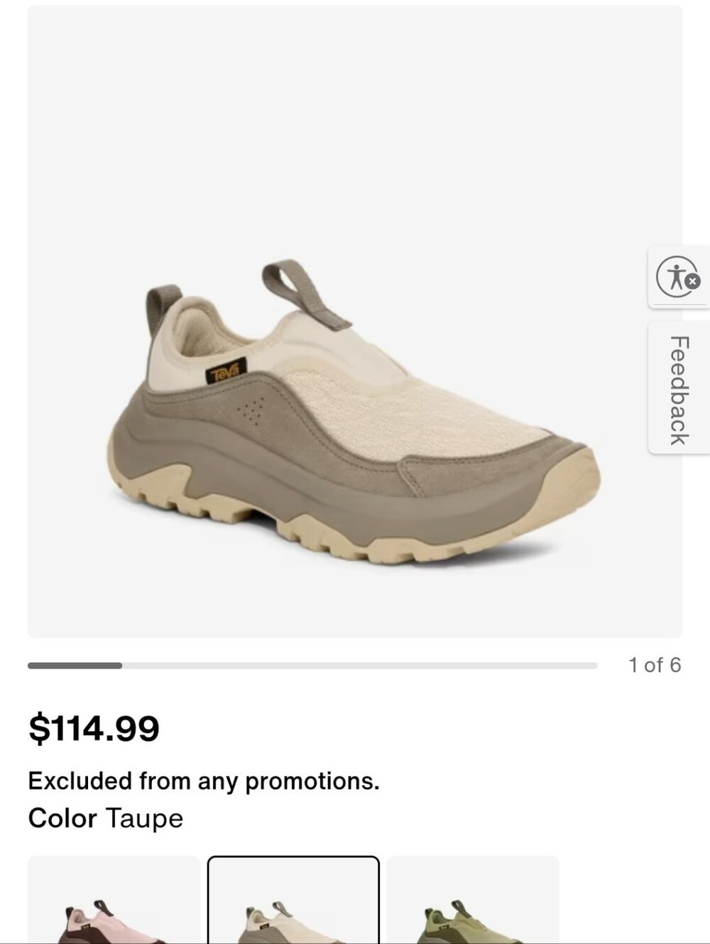 Teva Hurricane Day Breaker Slip-on
